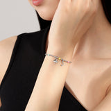 Jolly Beaded Bracelet 925 Silver