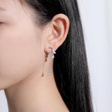 Moonwhisper Butterfly Earrings 925 Silver