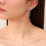 Aurora Berri Star Earrings 925 Silver
