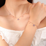 Aurora Berri Star Bracelet 925 Silver