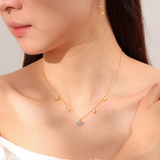 Aurora Berri Star Necklace 925 Silver