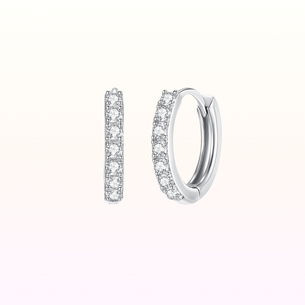 Sakura Sana Two Ways Huggies 925 Silver