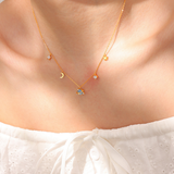 Aurora Berri Star Necklace 925 Silver