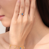 Aurora Berri Star Ring 925 Silver