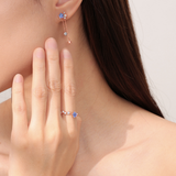 Aurora Berri Star Ring 925 Silver