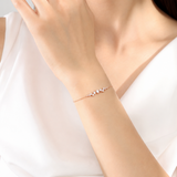 Dainty Zircon Bracelet 925 Silver
