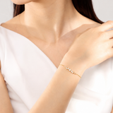 Dainty Zircon Bracelet 925 Silver