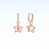 Aurora Star Two Ways Huggies 925 Silver