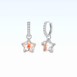 Aurora Star Two Ways Huggies 925 Silver