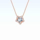 Mysteri Dark Night Star Necklace 925 Silver