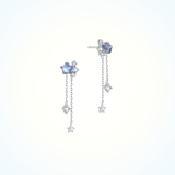 Aurora Berri Star Earrings 925 Silver