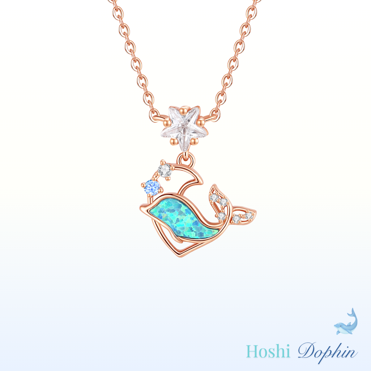 Hoshi Dolphin Necklace 925 Silver