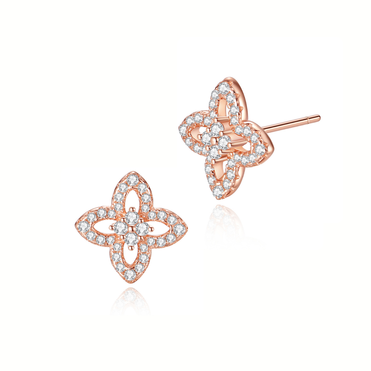 Belle Clover Earstuds 925 Silver