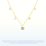 Aurora Berri Star Necklace 925 Silver