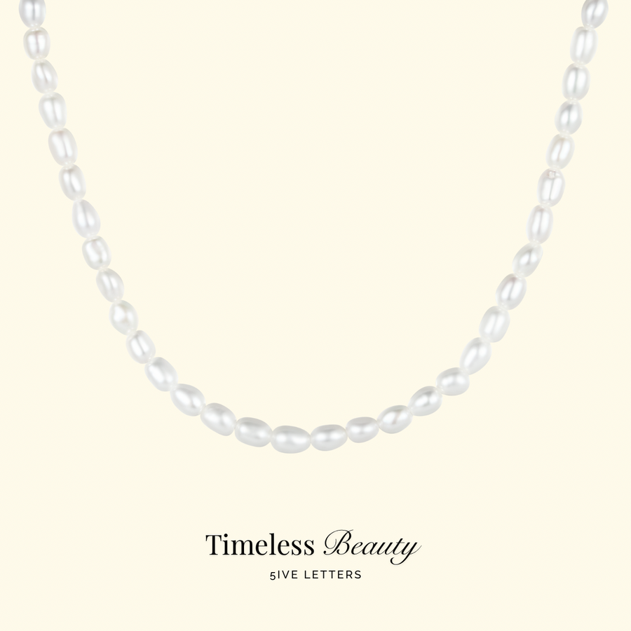 Jaime Freshwater Pearl Necklace 925 Silver