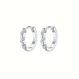 Dainty Vine Huggies 925 Silver