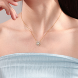 Mysteri Dark Night Star Necklace 925 Silver