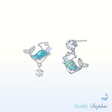 Hoshi Dolphin Earrings 925 Silver