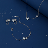 LumiStellar Shell Bracelet 925 Silver