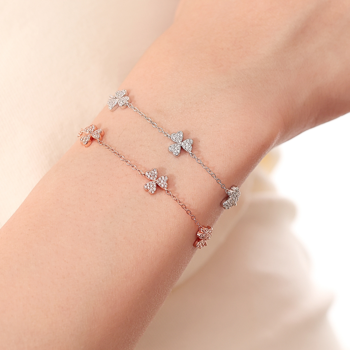 Trini Clover Bracelet 925 Silver