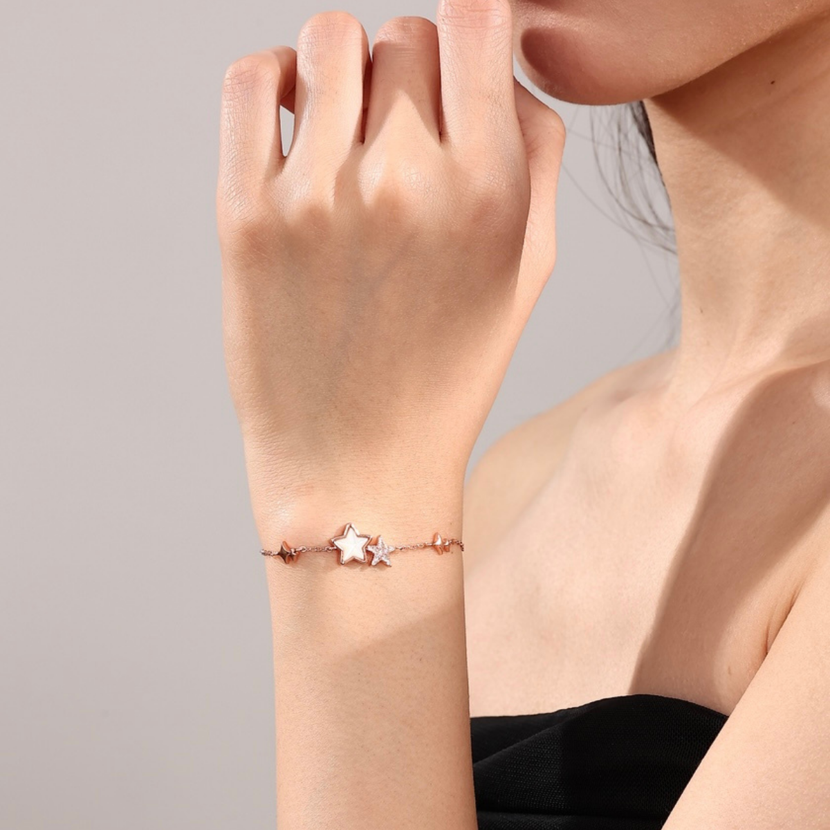 LumiStellar Shell Bracelet 925 Silver