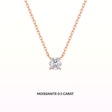 Joni Moissanite Necklace 925 Silver