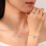 Aurora Berri Star Ring 925 Silver