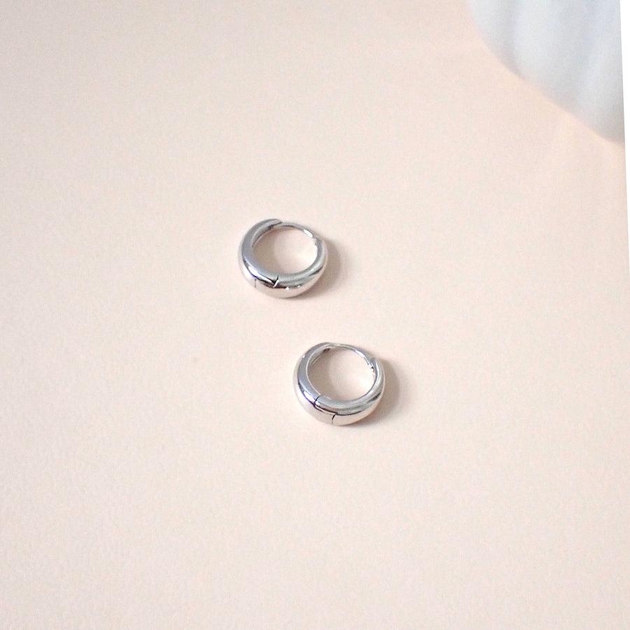 Baby Connie Hoop Huggies 925 Silver