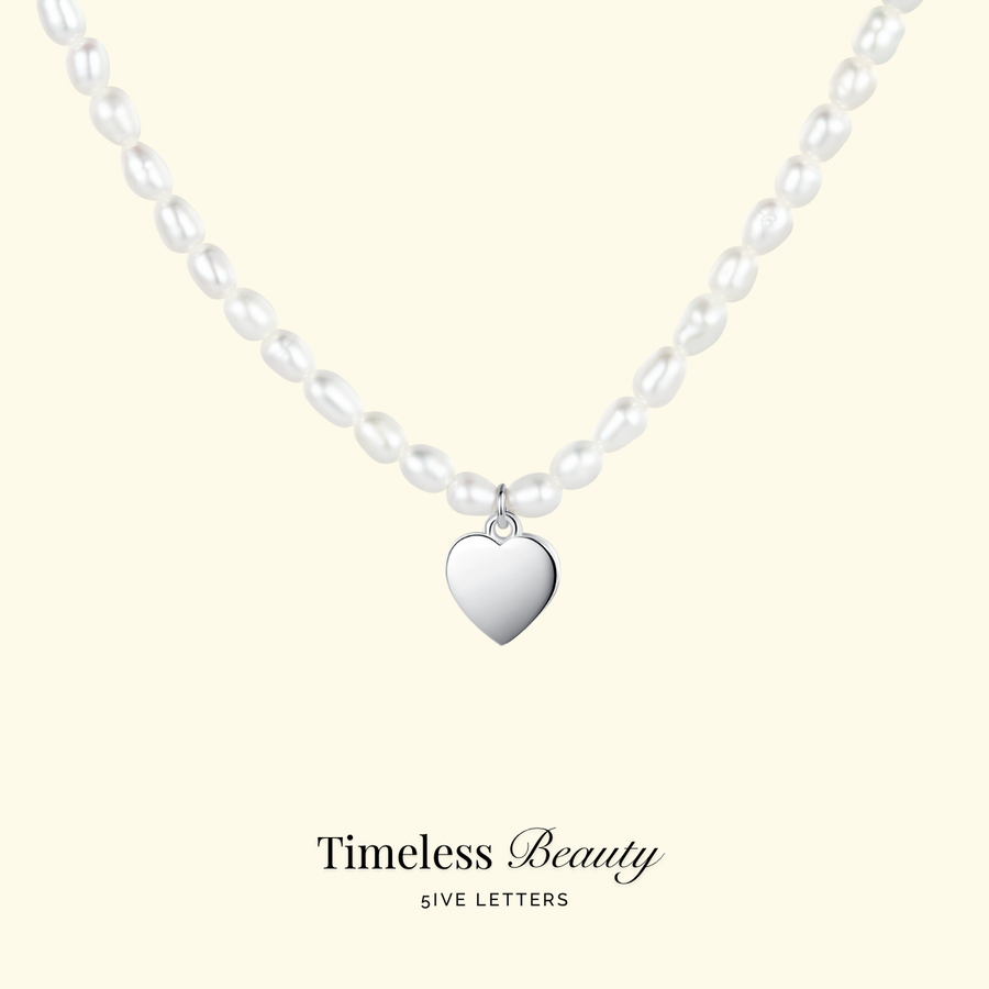 Jaime Freshwater Pearl Necklace 925 Silver