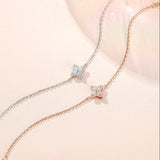 Milly Spinning Clover Bracelet 925 Silver