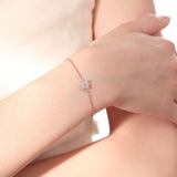 Milly Spinning Clover Bracelet 925 Silver