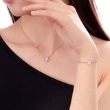 Milly Spinning Clover Bracelet 925 Silver