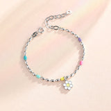 Jolly Beaded Bracelet 925 Silver