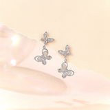Papillon Butterfly Earrings 925 Silver