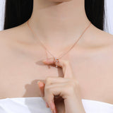 Lili Star Dancing Stone Necklace 925 Silver