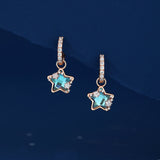 Aurora Star Two Ways Huggies 925 Silver