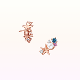 Elena Shell Pearl Earstud 925 Silver