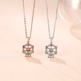 JoySpin Ferris Wheel Necklace 925 Silver