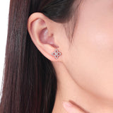 Belle Clover Earstuds 925 Silver