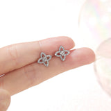 Belle Clover Earstuds 925 Silver