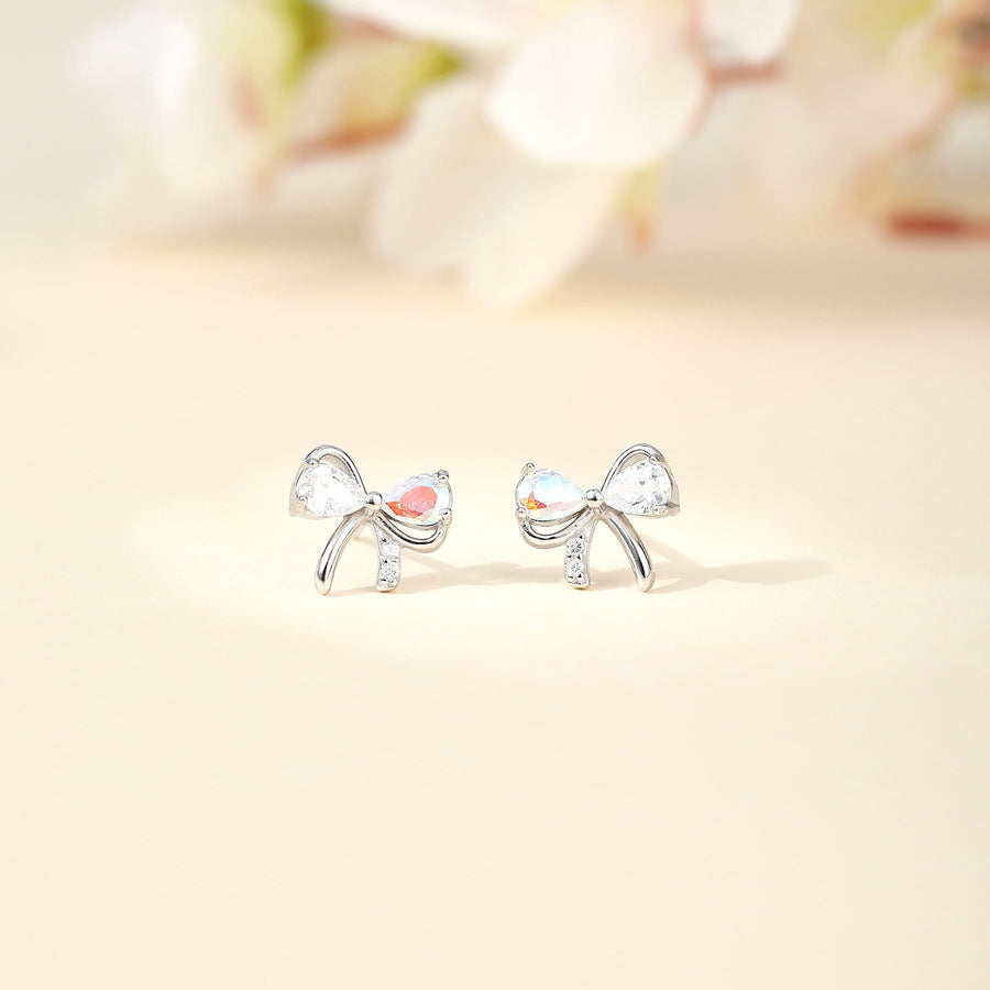Kiyo Ribbon Earstud 925 Silver