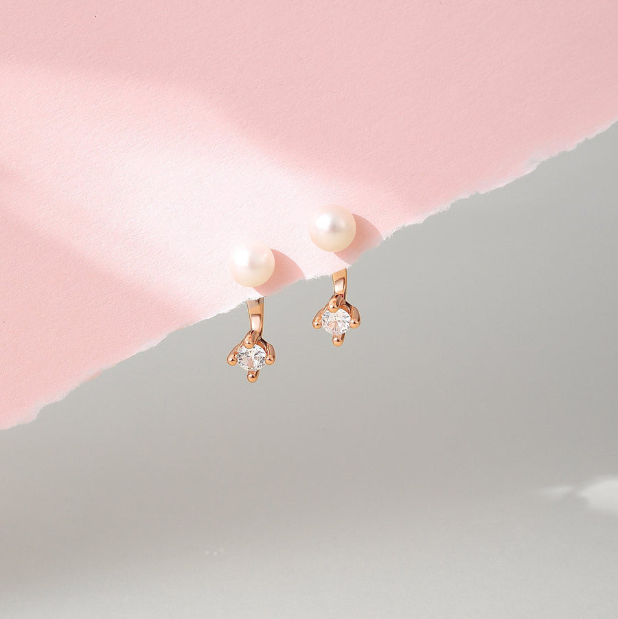 Alice Freshwater Pearl Earjacket 925 Silver