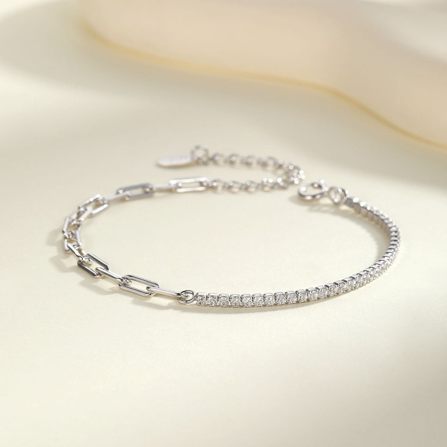 Dainty Debbi Tennis Bracelet 925 Silver