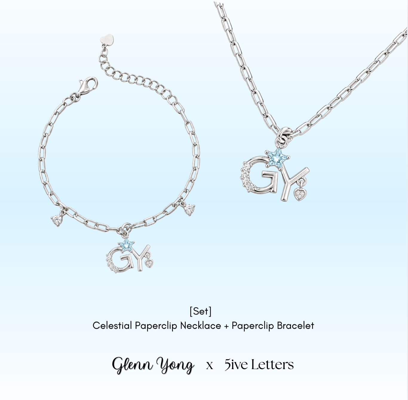 [PRE-ORDER] Glenn Yong x 5ive Letters Celestial Necklace 925 Silver
