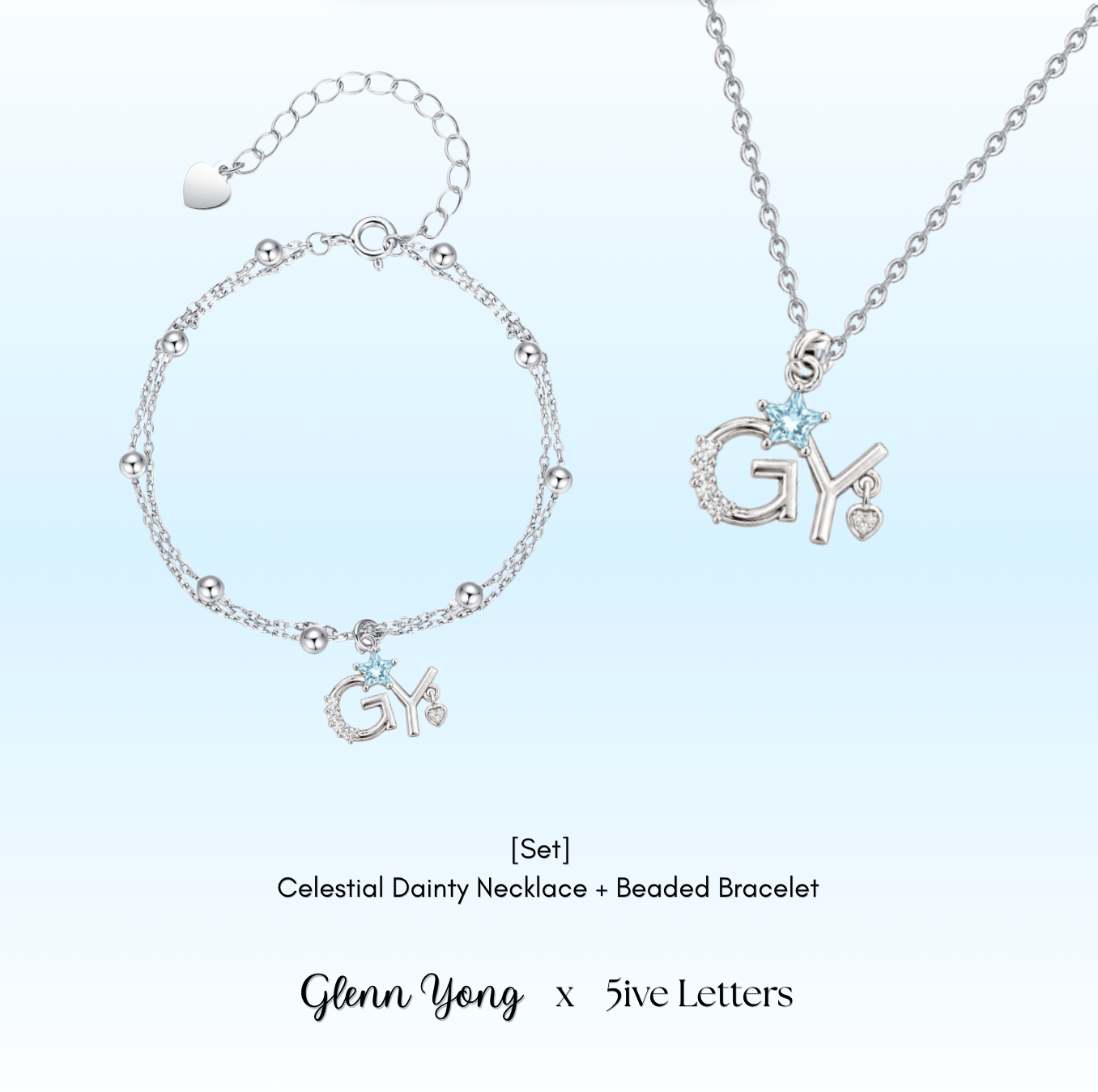 [PRE-ORDER] Glenn Yong x 5ive Letters Celestial Bracelet 925 Silver