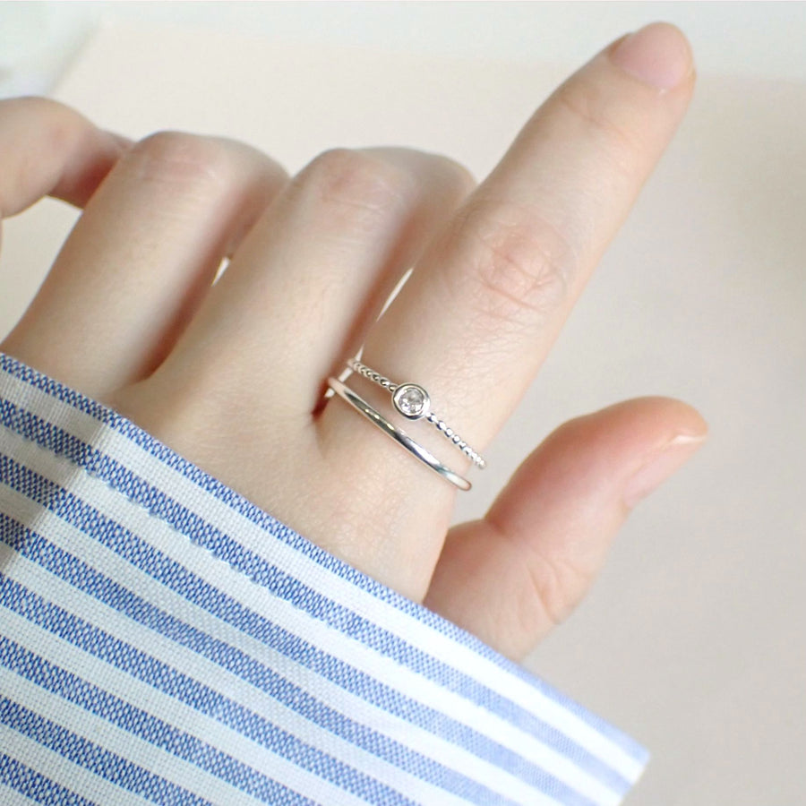 Haerin Layered Ring 925 Silver
