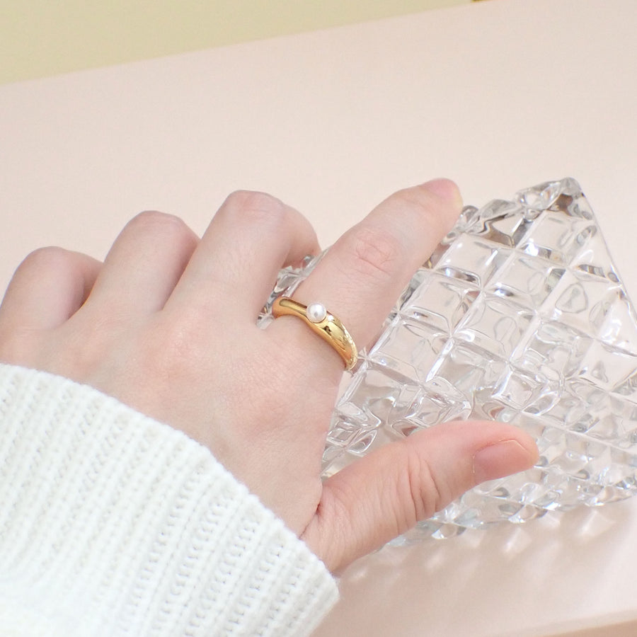 Trini Pearl Ring 925 Silver