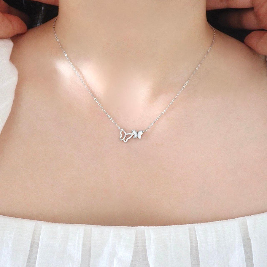Molly Butterfly Necklace 925 Silver