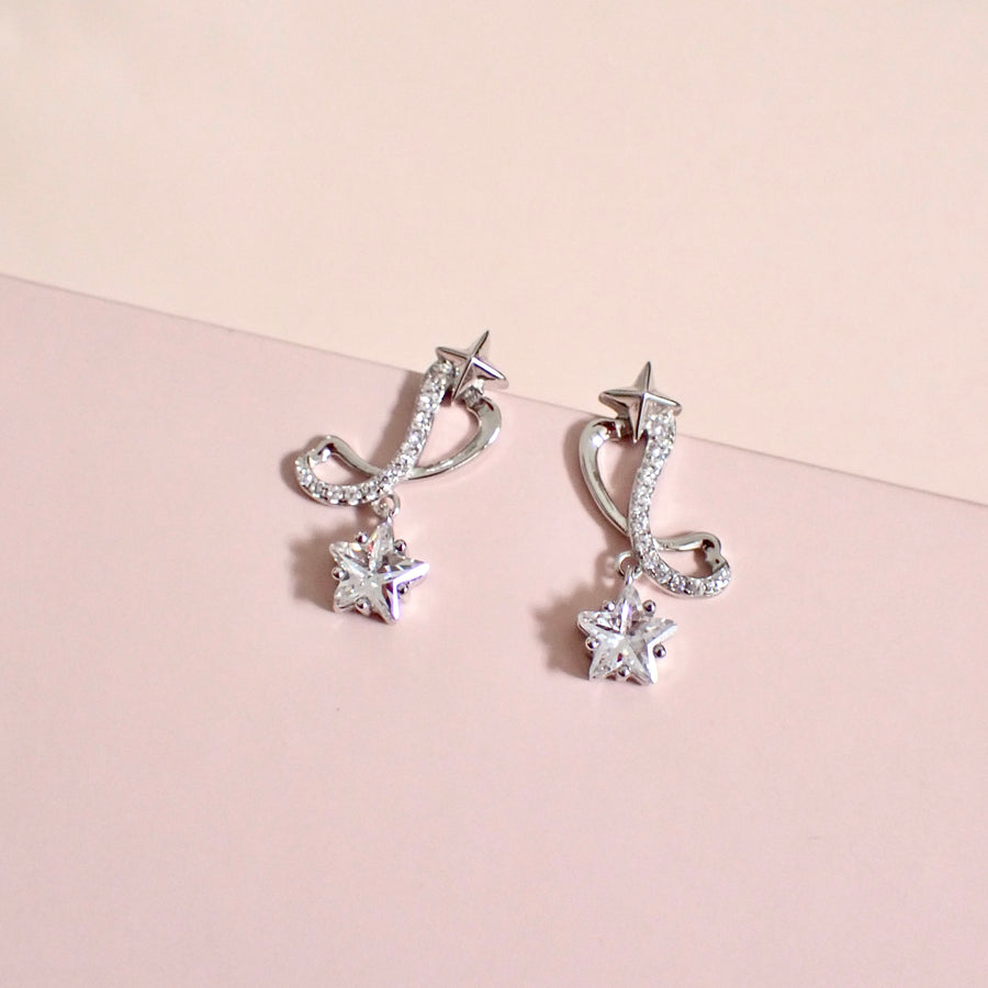 Lori Star Earrings 925 Silver