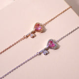 Kagi Heart Bracelet 925 Silver
